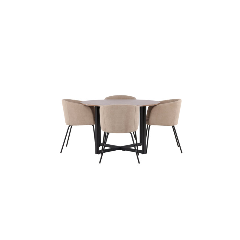 Cain 4 - Person Dining Set