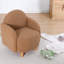 Fauteuil à oreilles pour enfant, couleur café, 20,1 po x 18,5 po x 20,9 po | Revêtement 100% fausse fourrure, éponge orthopédique 2,8 po pour le confort | Pieds en bois robustes, design bohémien et scandinave, parfaits pour les salles de jeux et les-1393497493