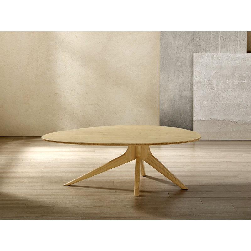 Solid Wood Coffee Table, Wheat