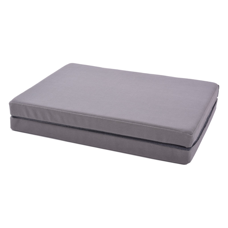 Orthopedic Pet Bed, Light Grey