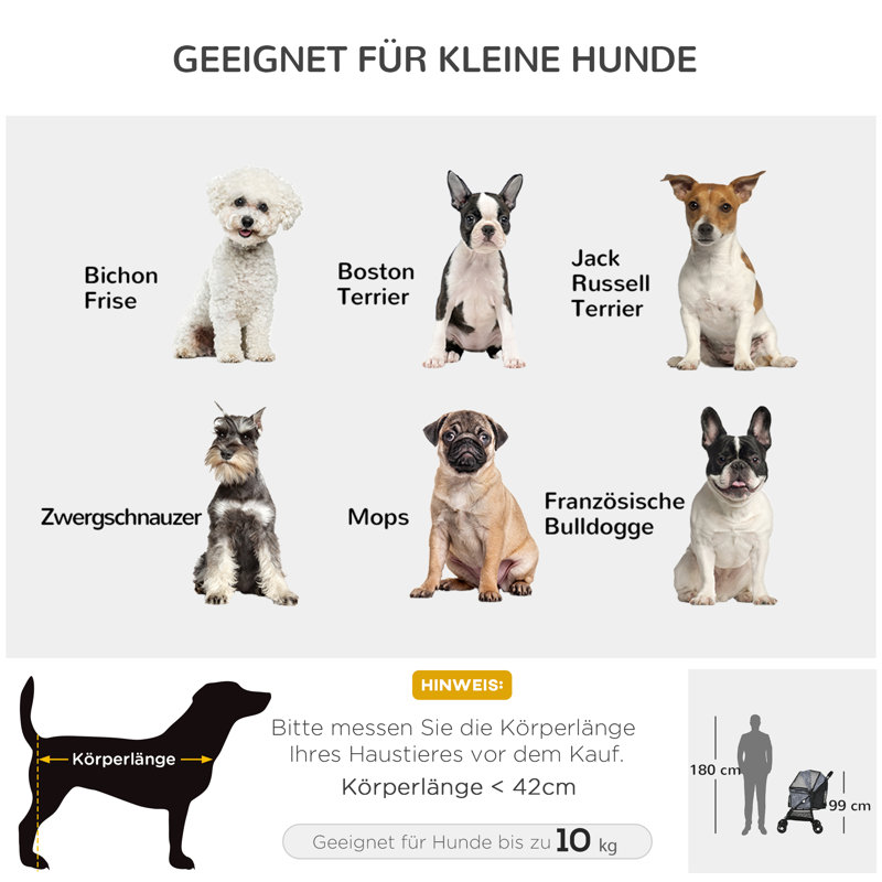 Foldable Pet Stroller