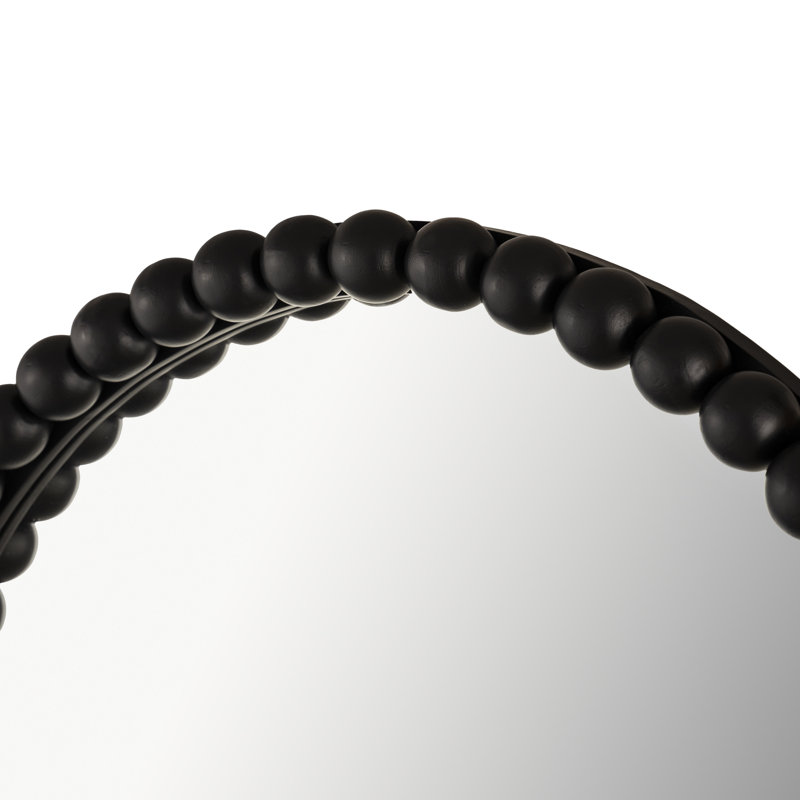 Miroir biseauté, Noir, noir, noir, noir