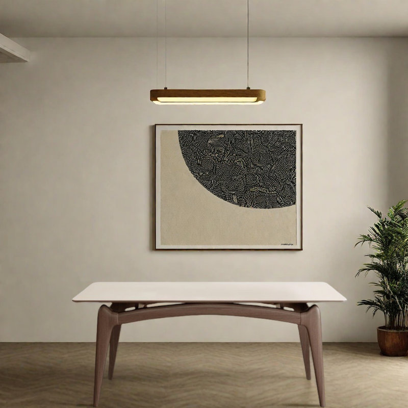 Table de salle à manger Light Luxury, H 29,5 po x L 55,1 po x l 31,4 po