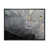 Toile avec cadre flottant noir