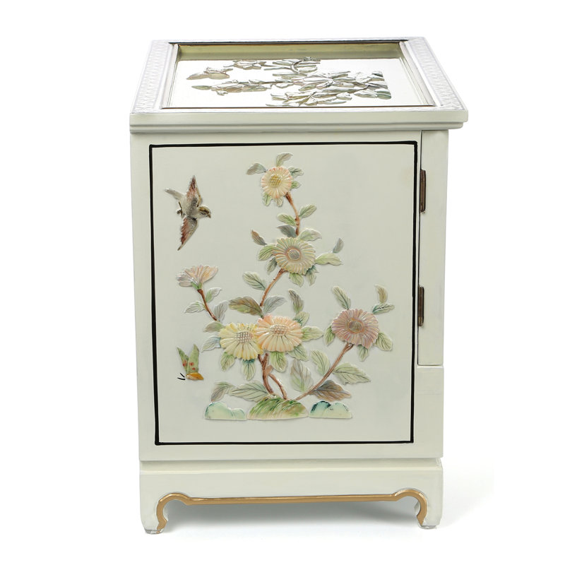 Lacquer White Empress Jewelry Box