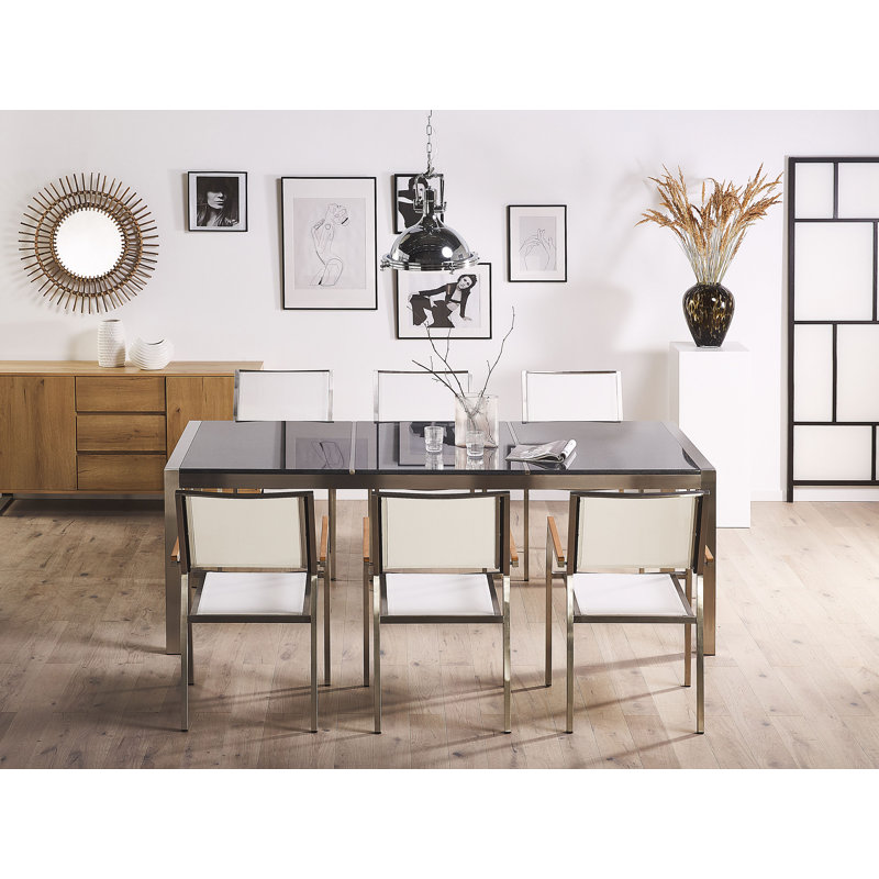 Christie Flat Wall Mirror, Brown