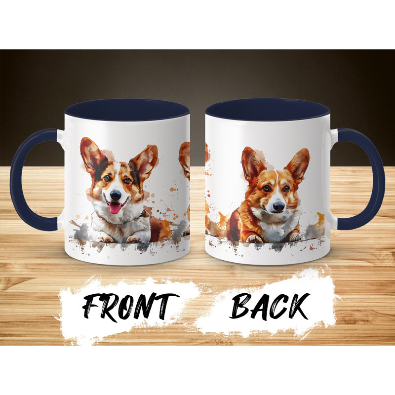 Mug, 4, Navy