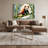 Wildlife Red Panda White Canvas Wall Art