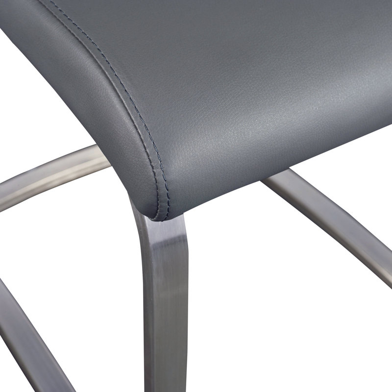 Chaise d'appoint rembourrée Gingerich, Gris