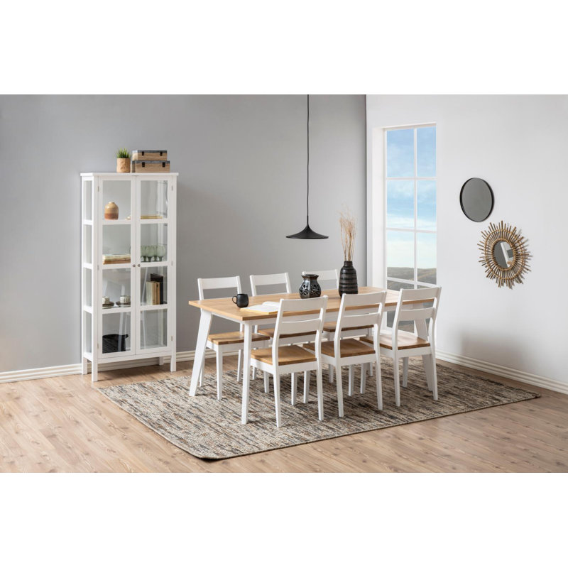 Dorman 45cm H Solid Wood Ladder Back Side Chair