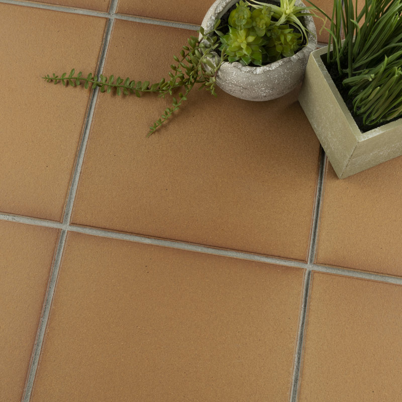 Quarry Natural 9.63" x 9.63" Ceramic Klinker Tile