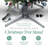 The Holiday Aisle® Stanley Pine Artificial Christmas Tree, with Metal Base Stand