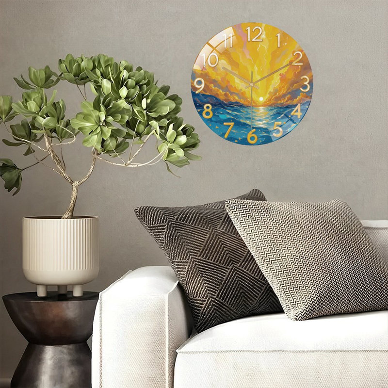 Horloge murale 12 po