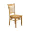 Oak Dining Chairs Set Of 4, Wooden Seats, Traditional Style, Solid Wood Construction, Durable, Residential Use, Lightweight, Elegant Design
