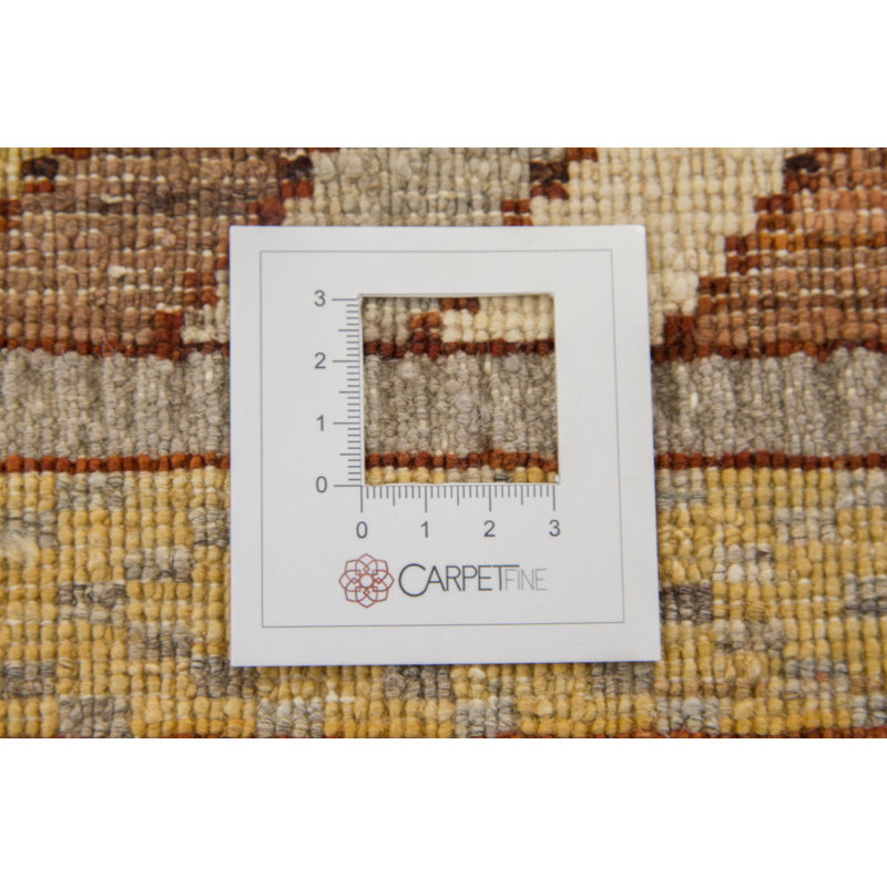 Rectangle 172 cm x 237 cm Striped Hand Woven Area Rug