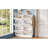 Modern Elegant Narrow Tipping Bucket Shoe Cabinet With 6 Flip Drawers, Space Saving Design, Cream Style Entryway Organizer With Adjustable Shelf, Free-Standing Shoe Rack With 3 Silvery Hooks, White-2105263140
