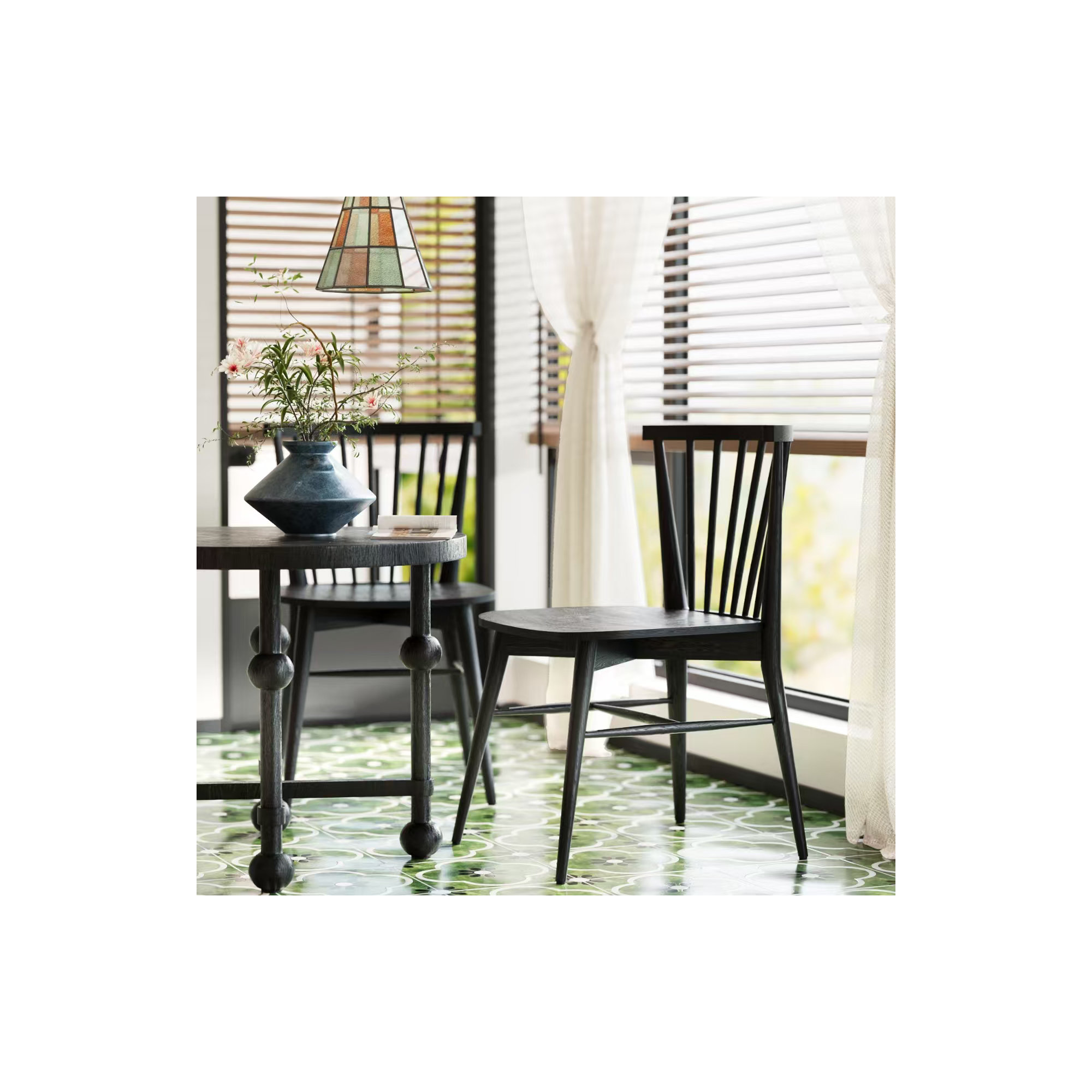 Arka Side Chair (Set Of 2), Black