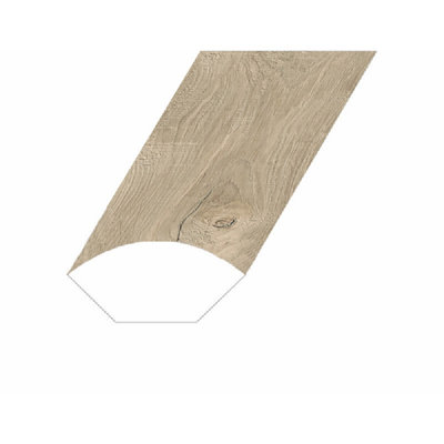 Vinyle 0,4 po x 1 po x 94,5 po quart de rond