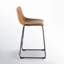 Tabouret de comptoir en similicuir 24 po Bela-1713006338