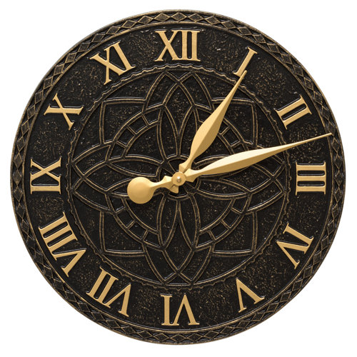 Gold Wall Clocks You'll Love | Wayfair