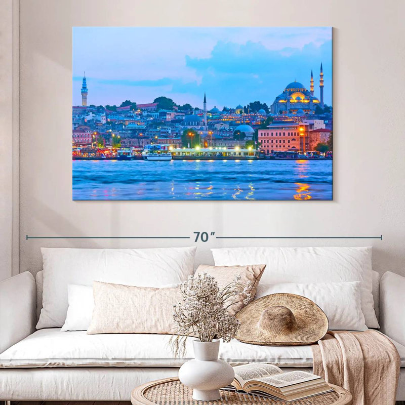 Vieille ville de Nicci, Istanbul, H 34 po x l 51 po