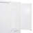 Queen Size Murphy Bed Wall Bed With Closet ,Drawers And Shelves,White-2050804246