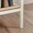 Accent Storage with Tilted Shelves, Acacia finish