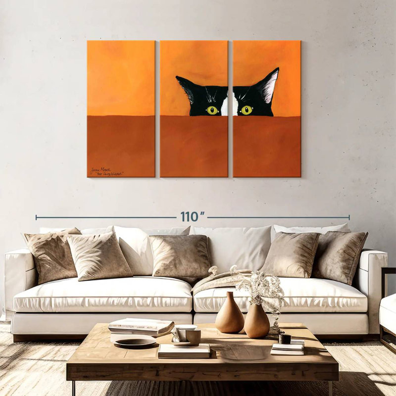 You're Being Watched, 48" H x 74" W