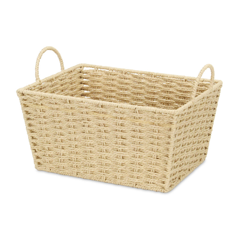 Panier de rangement rectangulaire Laelia