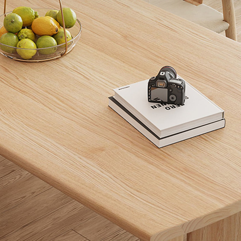Table de salle à manger Modern Wabi-Sabi, H 29,5 po x L 70,8 po x l 31,4 po
