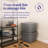 Homz Plastic Storage Tub & Tote
