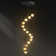 14-Lights Alabaster Staircase Chandelier