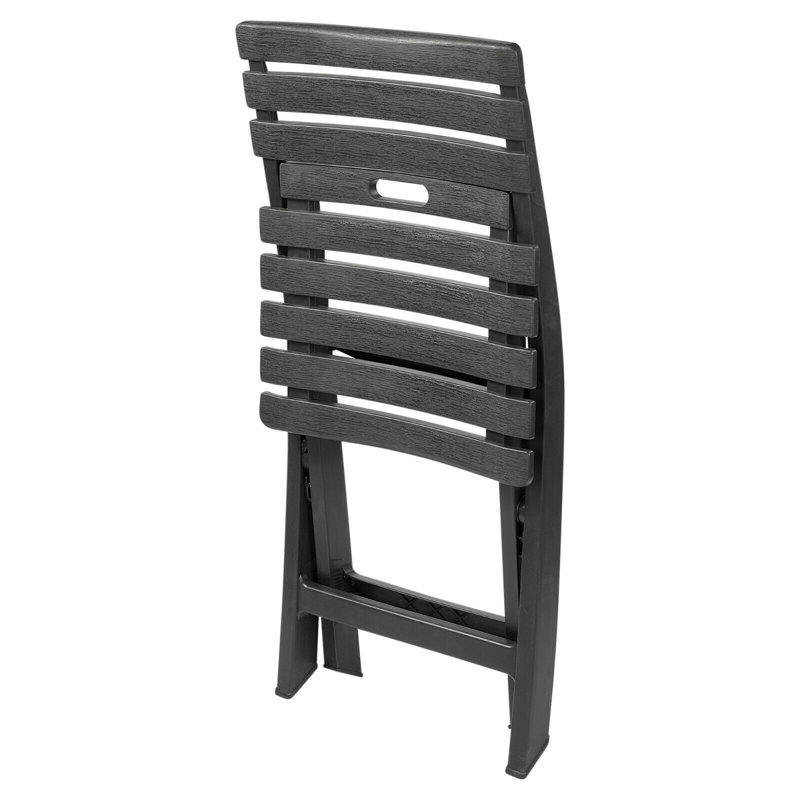Ahrya Folding Patio Dining Dining Chair with Cushion