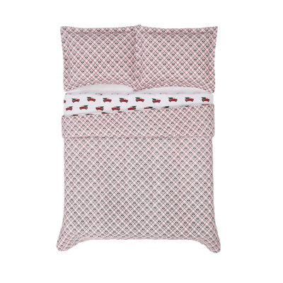 Polyester Plaid Comforter