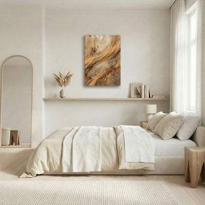 «Gallery Wrap», art mural sur toile pour le salon, la chambre à coucher, le bureau ou le vestibule - décoration murale décorative avec art abstrait