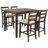 Donegal 5-Piece Counter Height Dining Set