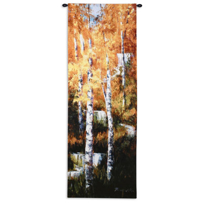 Tapisserie d'automne «Birch Falls»