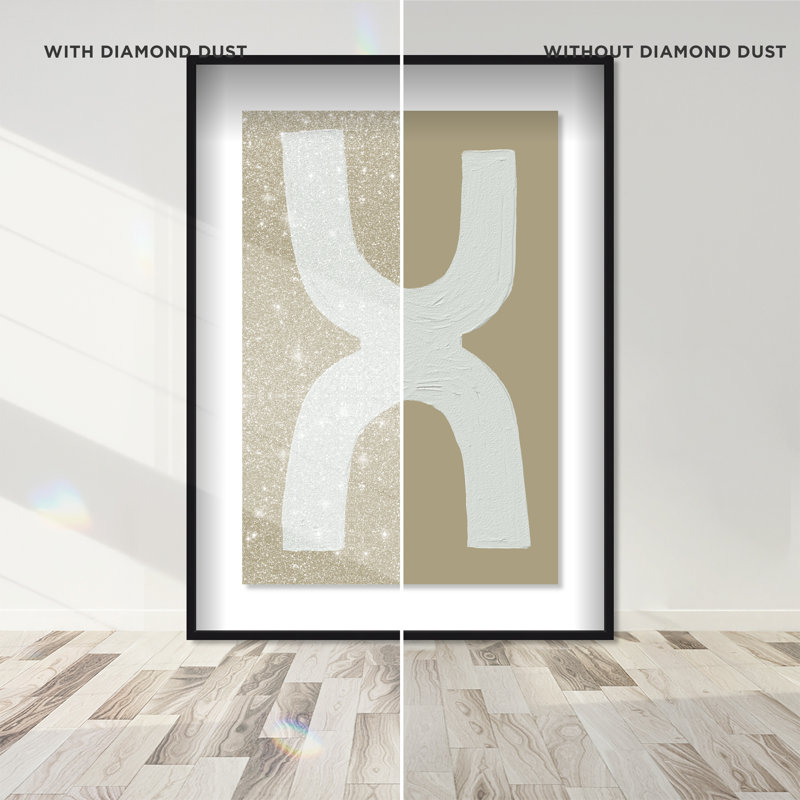 Opposites Attract Print by Oliver Gal, 31.5"H x 46.5"W, Black Shadowbox