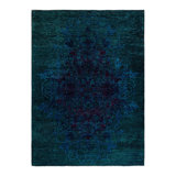 Fine Vibrance One-of-a-Kind 5' 10" X 8' 8" Hand Knotted Area Rug