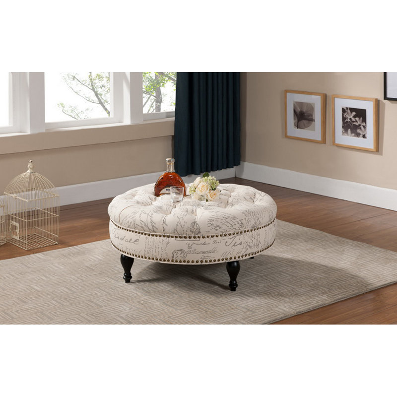 Repose-pieds Robb Studio Palfrey Beige