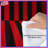 Red Black Stripes Comforter-123586858