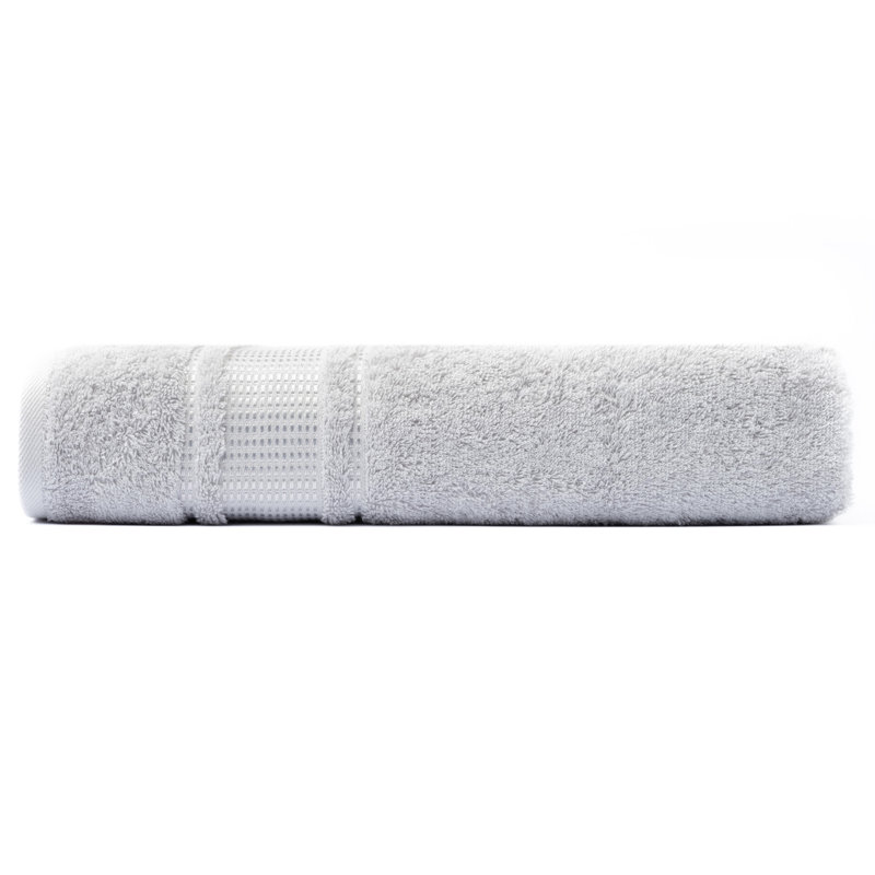 Silver Gray Turkish Cotton Fingertip Towels Set of 4