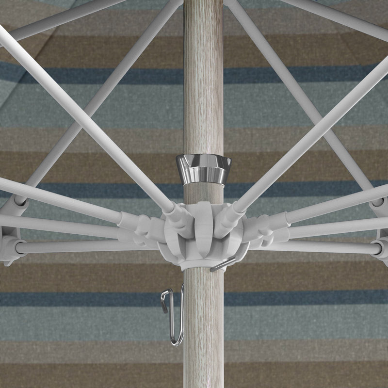 Parasol en fibre de verre en aluminium 7,5 pi, Brume Gateway