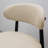Cotton-linen Fabric Upholstered Dining Chair With Solid Wood Legs-640735803-640735806-640735793