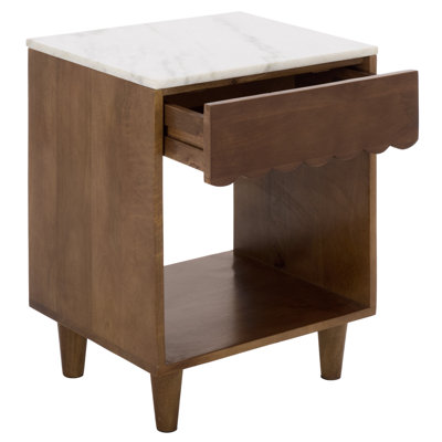 Lyubov Marble Nightstand