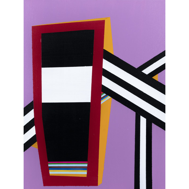 Noir et blanc par Jphono 1 - Peinture, H 21,25 po x l 17,25 po, H 25 po x l 19 po, Papier avec cadre noir