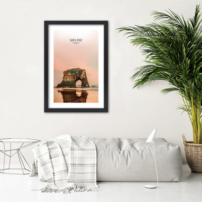 Santa Cruz Mountain Lake - Single Picture Frame Print