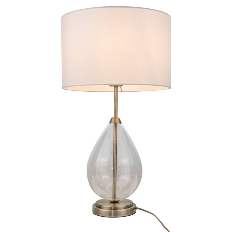Trishelle Metal Lamp Base Lamp, Gold