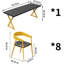 Table et chaises de style industriel
