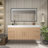 59" Wall-Mounted Single Bathroom Vanity Set-98420108
